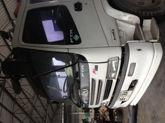 ขาย Isuzu FTR 10ล้อ ติดเครนunic5ตัน พร้อมแก๊สcng