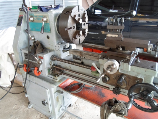 แท่นกลึง 6 ฟุต ไต้หวัน 3 เพลา เกียร์บล็อก พร้อมใช้ 80,000 ติดต่อ อ้อม 0898217996