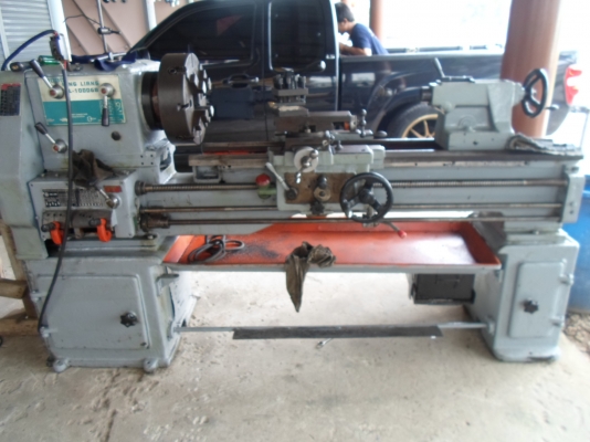 แท่นกลึง 6 ฟุต ไต้หวัน 3 เพลา เกียร์บล็อก พร้อมใช้ 80,000 ติดต่อ อ้อม 0898217996
