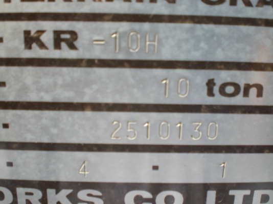 Japan Stock KATO KR-10H 10 ตันเต็ม ปี 1992 ระบบไฟฟ้าสมบูรณ์ สภาพสวย