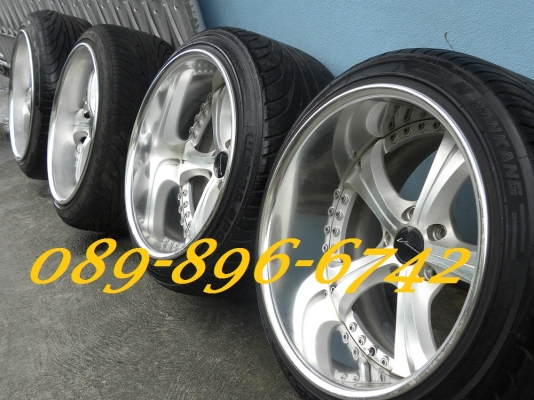 ขายแม็ก Japan ขอบ 18 ล้อกางยางปริ้นครับ