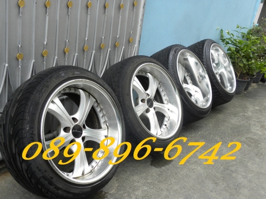 ขายแม็ก Japan ขอบ 18 ล้อกางยางปริ้นครับ