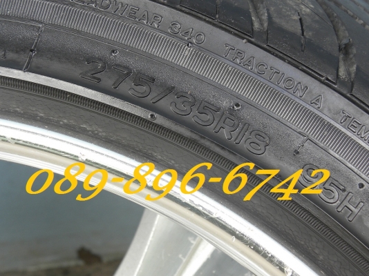 ขายแม็ก Japan ขอบ 18 ล้อกางยางปริ้นครับ