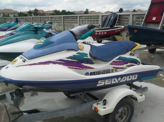 ขายเจ็ตสกี seadoo gsx ปี 96 น้ำเงินขาว เครื่อง800