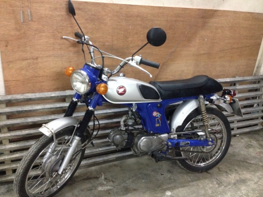 ขาย honda cl 50 benly มีทะเบียนพร้อมโอน