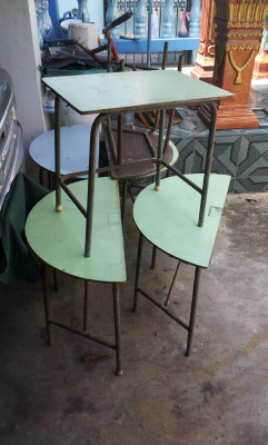 ขายเหมา โต๊ะนักเรียน งานเก่า ขาเหล็ก