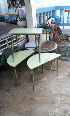 ขายเหมา โต๊ะนักเรียน งานเก่า ขาเหล็ก