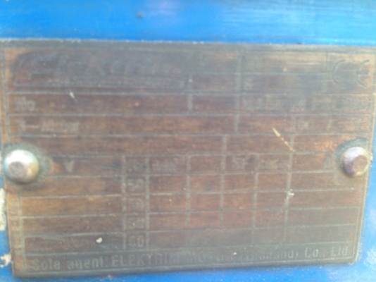 ขายมอเตอร์เกียร์ Elektim 3 HP. อัตราทด 1:60 เพลาออกได้ 2 ข้าง สภาพสวย พร้อมใช้งาน มี 2 ตัว ครับ สนใจโทร. 082-561-8028 / 085-177-2887 lineID: mananon1919