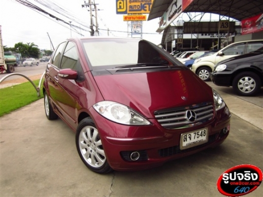 A200 BENZ ปี 05 สีแดง มือแรก ประกอบนอก