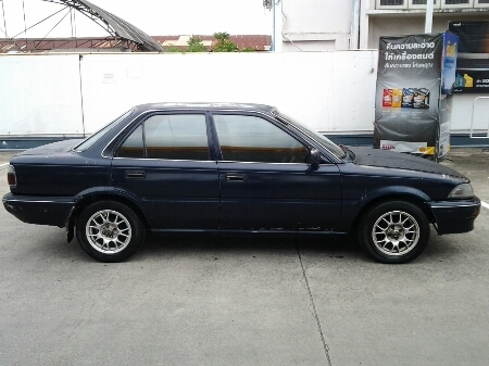 ขายรถยนต์ ปี92 โตโยต้า โคโรล่า รุ่นโดเรม่อน เครื่อง1500cc.หัวฉีด เกียร์ออโต้ พวงมาลัยเพาเวอร์ แอร์เย็น ล้อแม็ก รถเครื่องดี ช่วงล่างแน่นๆ (ไม่ใช่แท็กซี่+ไม่ใช่รถน้ำท่วม)