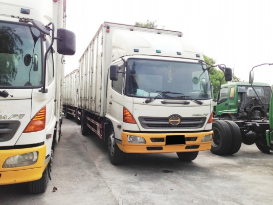 ขายรถ 6 ล้อตู้ HINO Mega ตู้ประตู 10 บาน เครื่องยนต์ 212 แรงม้า