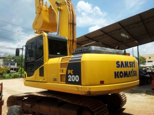 ขายด่วน!!!KOMATSU PC200-8 ไมล์ ชม.1x,xxx สภาพสวยพร้อมใช้งานค่ะ