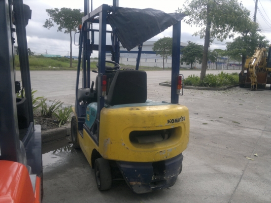 ขายรถฟอร์คลีฟท์เบ็นซิล 1.5 ตัน  KOMATSU FG15T-16 เสา3 เมตรออโต้ ปี1998 รถนอกนำเข้า ติดต่อ มานะ 085-9049669