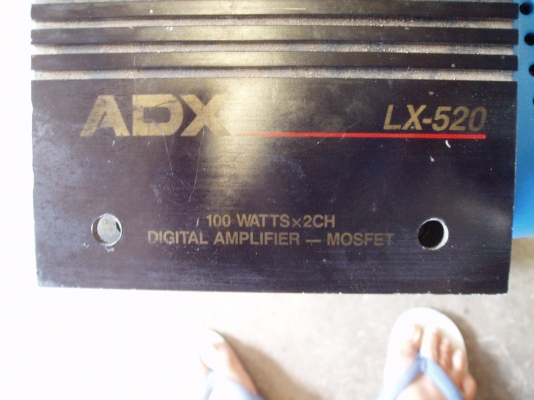 ขายแอม์ป ADX รุ่น LX520  ราคาถูก 1600บาทครับ