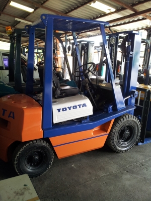ขายForklift TOYOTA 3FD20 ดีเซล 2J เกียร์ครัชท์  3,0 เมตร ยางตัน พร้อมใช้งาน