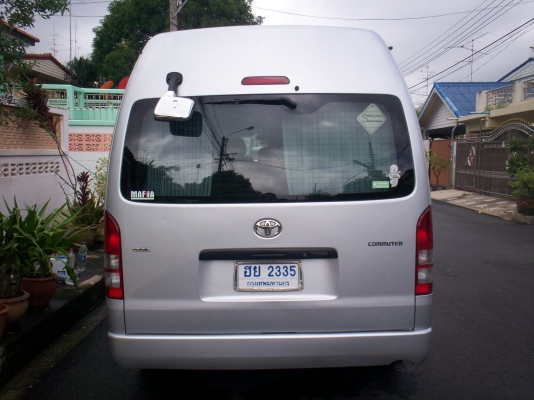 รถตู้โตโยต้าคอมมูเตอร์ ปี2007สีบรอนเงิน แต่งVIP ก๊าซNGV100ลิตร 2ถัง ย้ายแอร์ไมโครบัสด้านท้าย เพิ่มแผงแอร์+พัดลมใต้ท้องรถ จอทีวีหน้า-หลัง พร้อมสายHDMI ต่อกับโน๊ตบุ๊คเล่นคาราโอเกะหรือเปิดหนังจากโน๊ตบุ๊คได้ครับ มีหม้อแปลงไฟบ้านพร้อมครับ ประตูดูดไฟฟ้า เ รถตู้โตโยต้าคอมมูเตอร์ ปี2007สีบรอนเงิน แต่งVIP ก๊าซNGV100ลิตร 2ถัง ย้ายแอร์ไมโครบัสด้านท้าย เพิ่มแผงแอร์+พัดลมใต้ท้องรถ จอทีวีหน้า-หลัง พร้อมสายHDMI ต่อกับโน๊ตบุ๊คเล่นคาราโอเกะหรือเปิดหนังจากโน๊ตบุ๊คได้ครับ มีหม้อแปลงไฟบ้านพร้อมครับ ประตูดูดไฟฟ้า เ