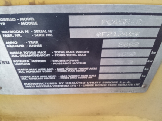 Komatsu PC45R-8 นำเข้าจากยุโรป สภาพสวยมาก แทร็คเหล็ก ปั้มนิ้ว