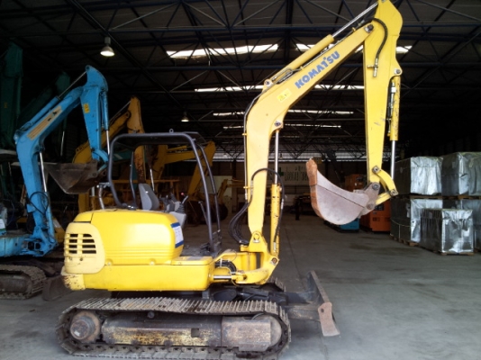 Komatsu PC45R-8 นำเข้าจากยุโรป สภาพสวยมาก แทร็คเหล็ก ปั้มนิ้ว