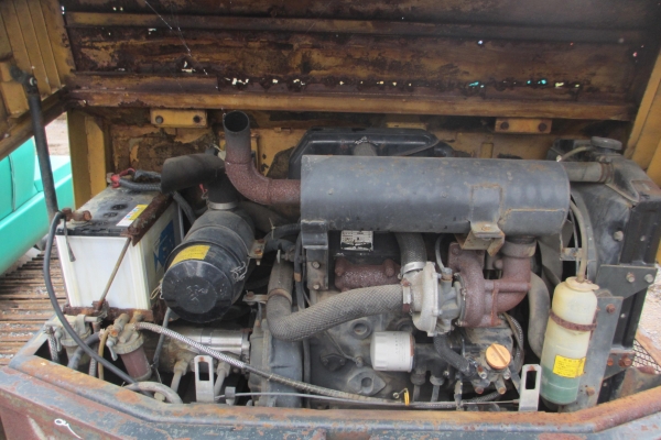 รถขุด YANMAR YB351 เก่านอก มีเก๋ง+ใบมีด