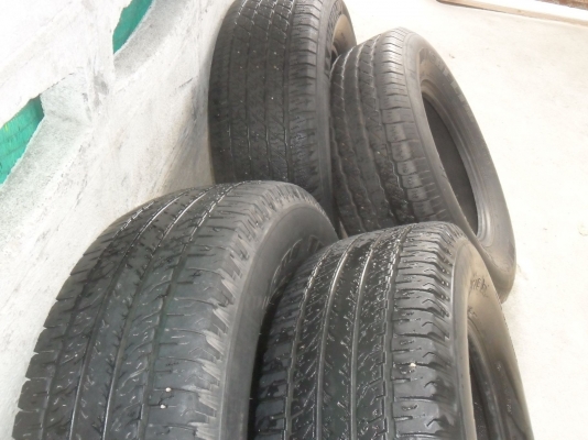 ยาง 265/70R16 ปี08 สวยๆ 4 เส้น ราคาพิเศษ 2250 บาท