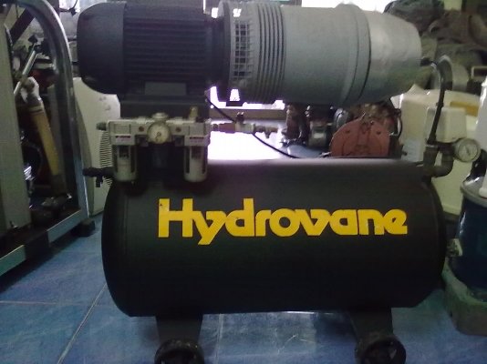 ปั๊มลม Hydrovane5 1.5 Hp ของประเทศอังกฤษ (เสียงเงียบ ไม่รั่ว ไม่ซึม)