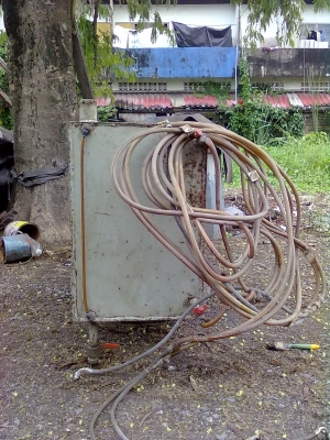 ถังน้ำมันโซล่า  ยาว 123 สูง 61 กว้าง 41