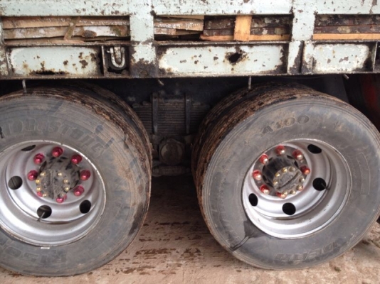 รถฮีโน่ 10 ล้อ พื้นเรียบ FM3M 240 แรงม้า ( ขายแม่ลูก )  สนใจติดต่อ 081 - 6079515