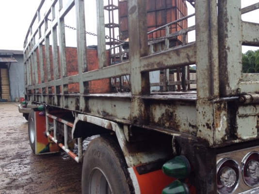 รถฮีโน่ 10 ล้อ พื้นเรียบ FM3M 240 แรงม้า ( ขายแม่ลูก )  สนใจติดต่อ 081 - 6079515