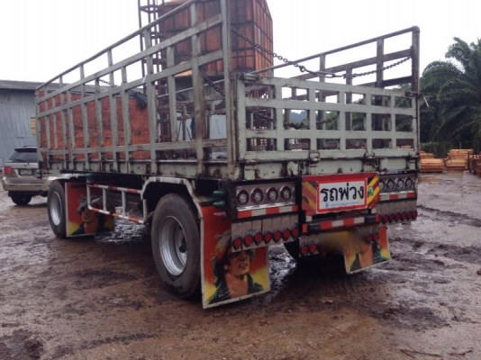 รถฮีโน่ 10 ล้อ พื้นเรียบ FM3M 240 แรงม้า ( ขายแม่ลูก )  สนใจติดต่อ 081 - 6079515