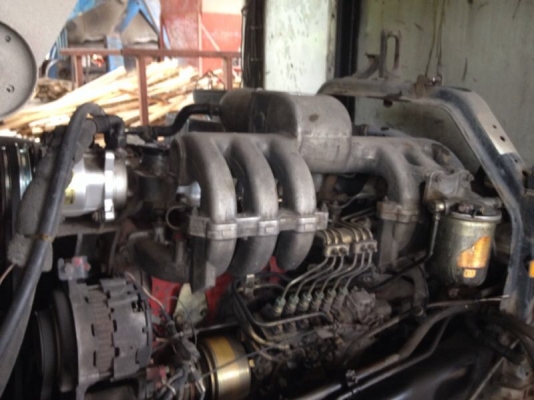 รถฮีโน่ 10 ล้อ พื้นเรียบ FM3M 240 แรงม้า ( ขายแม่ลูก )  สนใจติดต่อ 081 - 6079515