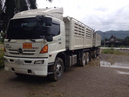 รถฮีโน่ 10 ล้อดั้ม 380 แรงม้า ปี 55 ( ขายแม่,ลูก )  สนใจติดต่อ 081 - 6079515