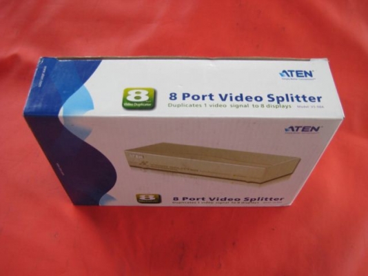 ขาย ATEN VS98A 8-Port Video Splitter 1200  รวมค่าส่ง สินค้าใหม่ ซื้อมายังไม่ได้ใช้เลยสักครั้ง