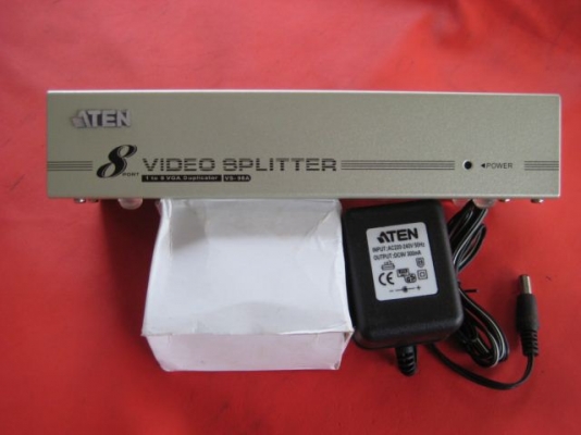 ขาย ATEN VS98A 8-Port Video Splitter 1200  รวมค่าส่ง สินค้าใหม่ ซื้อมายังไม่ได้ใช้เลยสักครั้ง