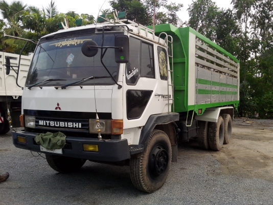ขายรถสิบล้อ  มิตซูบิชิ TF ไอ้หลงเทอร์โบ เกียร์เดิม เครื่องเดิม เพลาบุม เครื่องดี ยางดี  แอร์เย็น