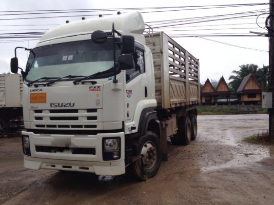 รถอีซูซุ 10 ล้อดั้ม FXZ 360 แรงม้า ปี 53  ( ขายแม่ลูก )  สนใจติดต่อ 081 - 6079515