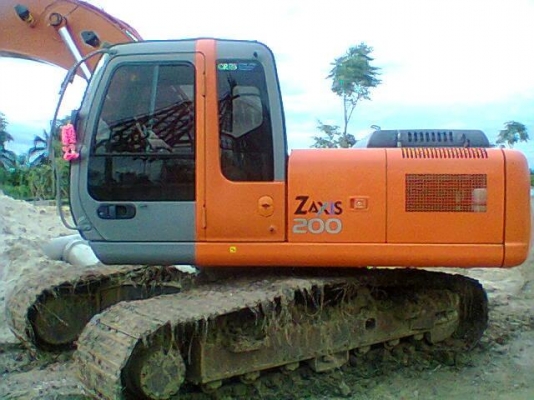 ขายรถแบ็คโฮ ฮิตาชิ zx ไมล์ชม. 2,&times;&times;&times; เอกสารอินวอยซ์ รถยังอยู่ในประกัน