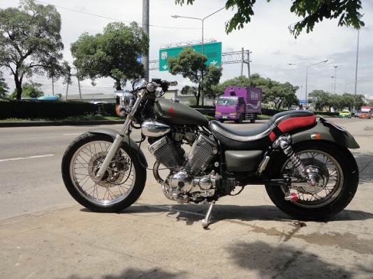 YAMAHA VIRAGO 400 ทะเบียนแท้ ชุดโอน พรบ.ขาด 2 เดือน