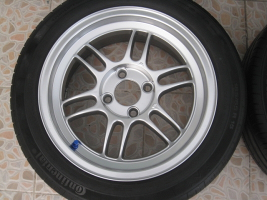 ขายล้อแม็กใหม่ RPF1 ขอบ15 สีไฮเปอร์ซิลเวอร์ F7"et41,R8"et35 4รู100 + ยางปี 10,1เส้นและปี11,3 เส้นครับ  สนใจติดต่อเล็กคลองสาม (081-3747940)