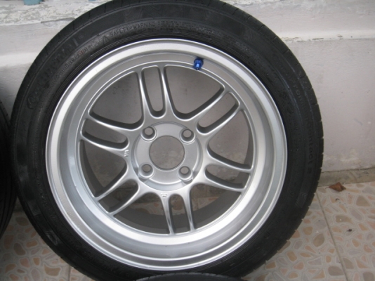 ขายล้อแม็กใหม่ RPF1 ขอบ15 สีไฮเปอร์ซิลเวอร์ F7"et41,R8"et35 4รู100 + ยางปี 10,1เส้นและปี11,3 เส้นครับ  สนใจติดต่อเล็กคลองสาม (081-3747940)