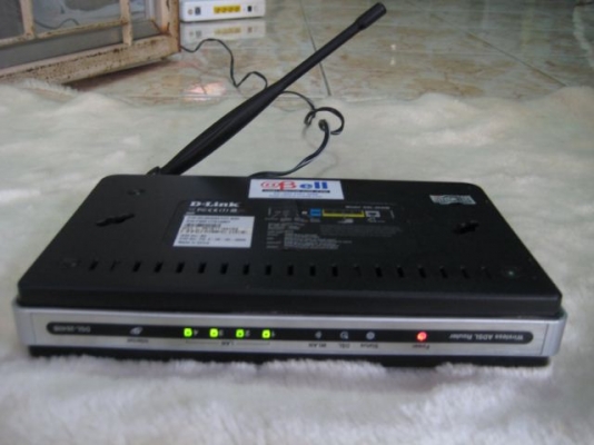 ขาย wireless Router D-Link DSL-G604T adsl 4 port ครบทุกอย่างในตัวเดียว มือสองใช้งานปกติ เป็น All in one คือมีทั้ง Modem ADSL + HUB 4 Port + Wireless พร้อมอะแดปเตอร์ ราคา 450 พร้อมส่ง ขาย wireless Router D-Link DSL-G604T adsl 4 port ครบทุกอย่างในตัวเดียว มือสองใช้งานปกติ เป็น All in one คือมีทั้ง Modem ADSL + HUB 4 Port + Wireless พร้อมอะแดปเตอร์ ราคา 450 พร้อมส่ง
