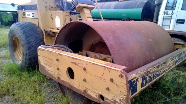 รถบดCAT CS563C 2เพลาสั่นสะเทือน พร้อมใช้ เล่มพร้อม