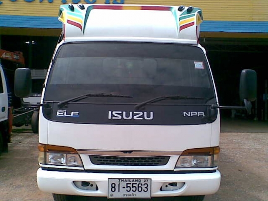 ขายรถบรรทุก6ล้ออีซูซุ NPRเครื่องยนต์ 4HE1เทอร์โบ ช่วงล่างSBRรถสวยพร้อมใช้ พร้อมทะเบียน