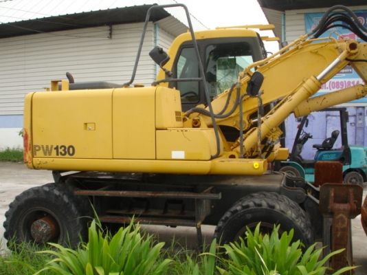 Komatsu PW130-6K สภาพดี นำเข้าจากยุโรป ราคาเบา ๆ รถถึงไทยแล้วครับ