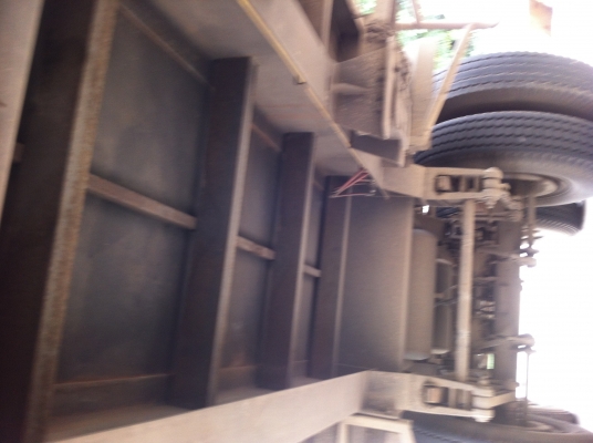 ขายรถพ่วง 24 ล้อ 2 เพลา แม่-ลูก กระบะเหล็กพื้นเรียบ ISUZU GIGR-360 ทะเบียนพร้อม รถใช้งาน ราคาคุยกันครับ