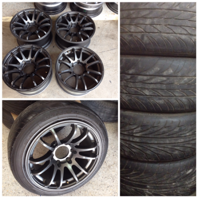 แม็กมือสอง RZ II ขอบ 17 6รู139 พร้อมยาง