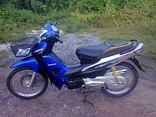 เวฟ100 U BOX49 ดิสเบรค เครื่องเดิมเดิมสวยสวย รถบ้าน