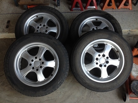 แม็กมือสอง ขอบ 15 งาน ssw กว้าง 6.5 ออฟ40 8รู 4/100,1/114