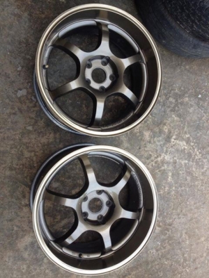 ขายเเม็กคู่มือสอง RGD ขอบ18 5/114 กว้าง9 ออฟ 30