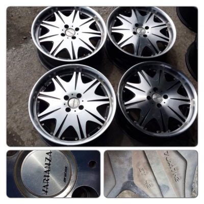 ขายแม็กมือ2ขอบ 17 Work Varenza 4 รู100 ราคา 7,300 บาทราคาถูก