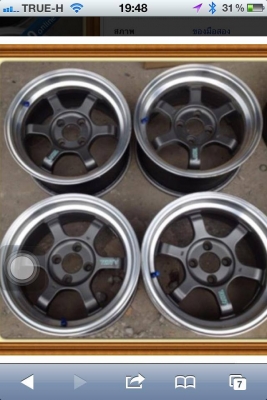 ขายแม็กมือ2 TE37vขอบ15 กว้าง 8 ราคา 8,800 บาทราคาถูก